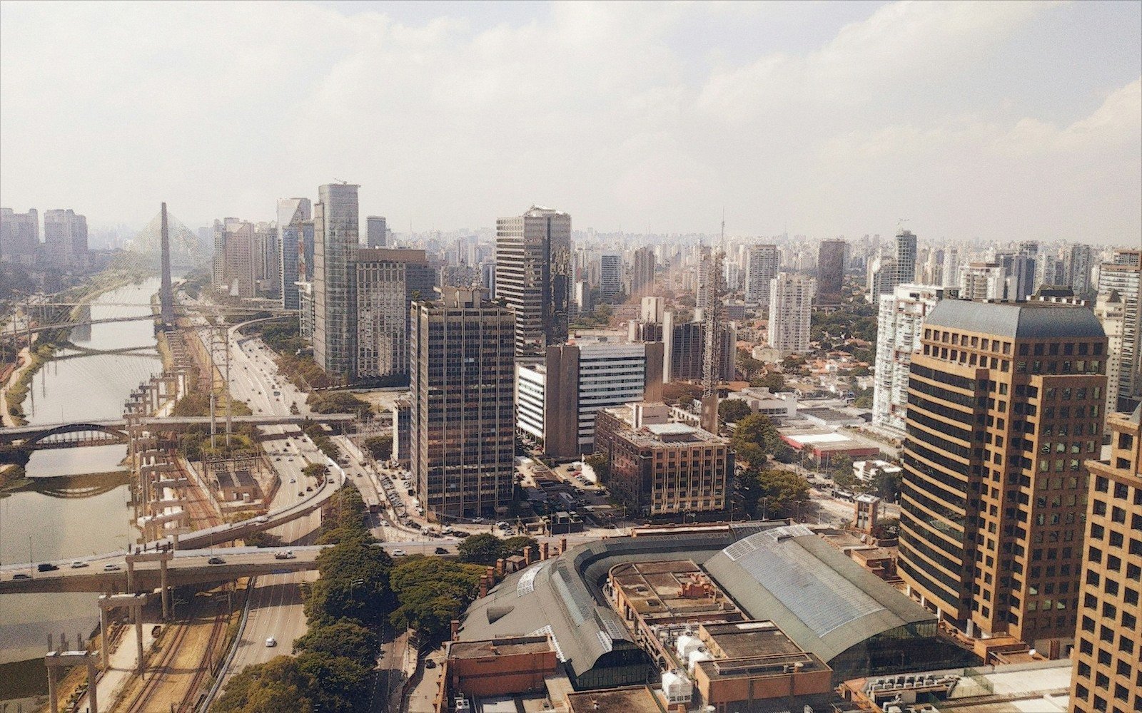 São Paulo's financial district