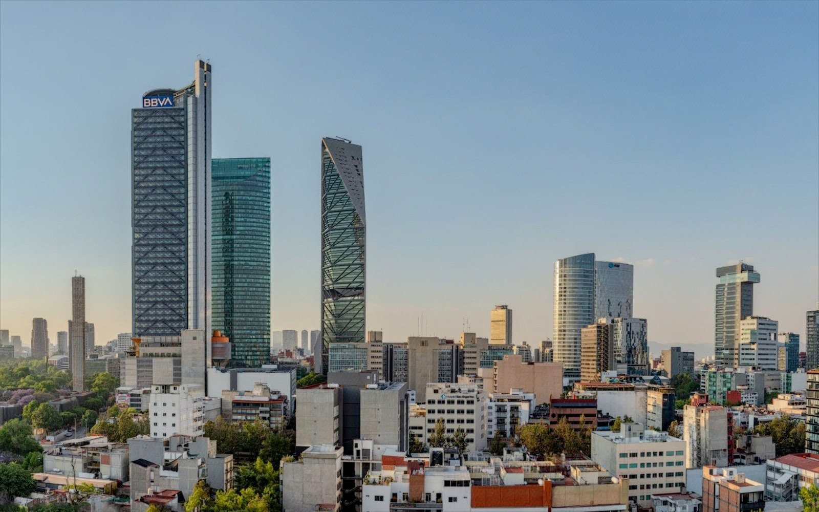 Mexico City skyline