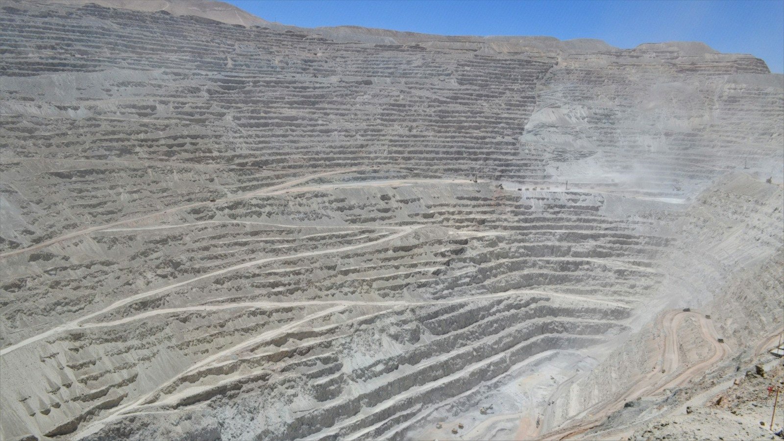 The Chuquicamata copper mine